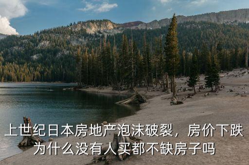 上世紀日本房地產泡沫破裂，房價下跌為什么沒有人買都不缺房子嗎