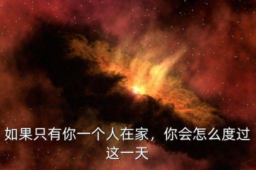 如果只有你一個人在家，你會怎么度過這一天