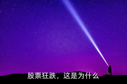 股票狂跌，這是為什么