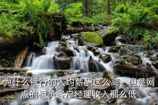 為什么銀行的人均薪酬這么高，但是網(wǎng)點的柜員客戶經(jīng)理收入那么低