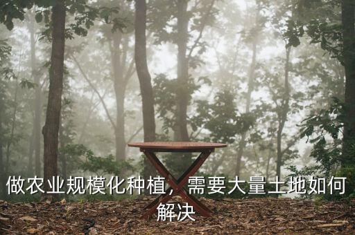 什么是土地規(guī)?；?jīng)營(yíng),規(guī)模化經(jīng)營(yíng)有哪些好處