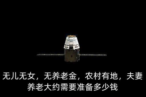無兒無女，無養(yǎng)老金，農村有地，夫妻養(yǎng)老大約需要準備多少錢