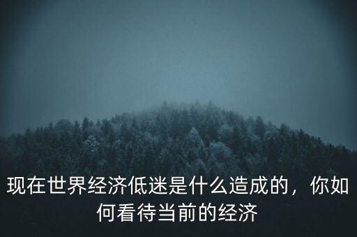 現(xiàn)在世界經(jīng)濟(jì)低迷是什么造成的，你如何看待當(dāng)前的經(jīng)濟(jì)