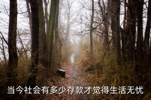 生活無(wú)憂(yōu)利潤(rùn)是多少,怎樣才算生活無(wú)憂(yōu)