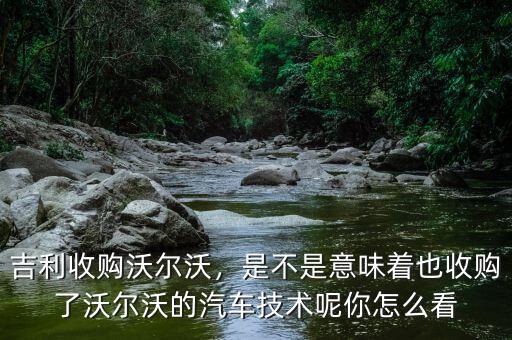 吉利收購(gòu)沃爾沃，是不是意味著也收購(gòu)了沃爾沃的汽車(chē)技術(shù)呢你怎么看
