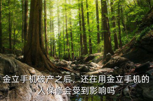 金立手機(jī)破產(chǎn)之后，還在用金立手機(jī)的人保修會(huì)受到影響嗎