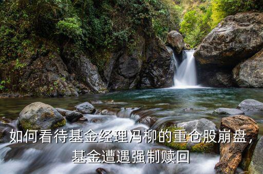如何看待基金經(jīng)理馮柳的重倉(cāng)股崩盤(pán)，基金遭遇強(qiáng)制贖回