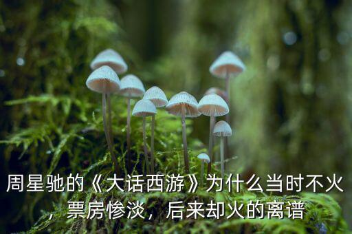 周星馳的《大話西游》為什么當(dāng)時(shí)不火，票房慘淡，后來卻火的離譜