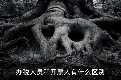 辦稅人員是什么，辦稅人員和開票人有什么區(qū)別