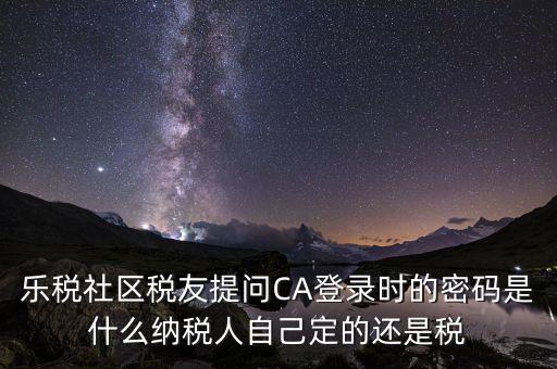 納稅人登路的密碼是什么意思，國稅第一次網(wǎng)上申報(bào)的登陸密碼是什么
