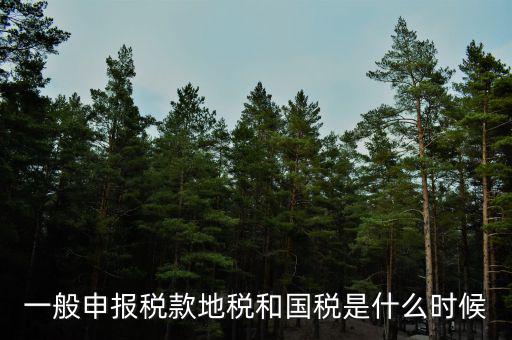 廣東省國(guó)稅和地稅什么時(shí)候申報(bào)，每月什么時(shí)間到地稅或國(guó)稅申報(bào)