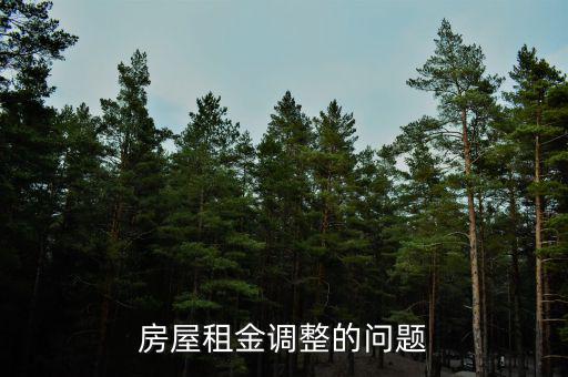 什么是房租調(diào)整改革，房屋租金調(diào)整的問(wèn)題