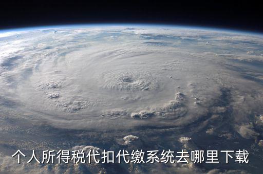 個(gè)稅系統(tǒng)下載網(wǎng)站是什么，請(qǐng)問(wèn)怎么下載個(gè)人所得稅代扣代繳系統(tǒng)啊