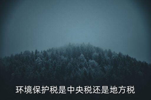 環(huán)境保護稅的機關(guān)是什么，環(huán)境保護稅由哪個機關(guān)負(fù)責(zé)征收