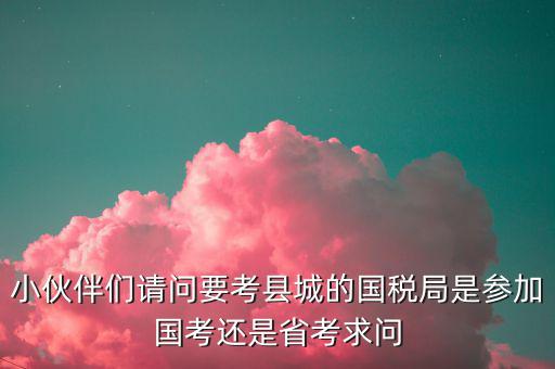 國考縣國稅局什么級別，縣級國稅屬于地市級嗎