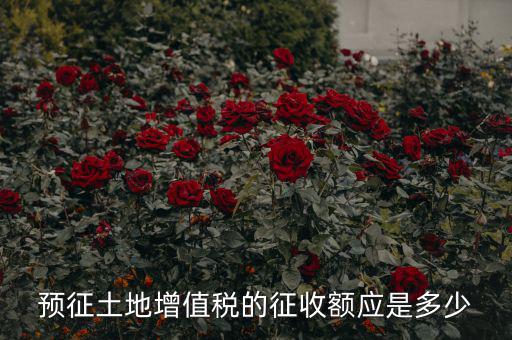 什么叫預(yù)征土地，什么是預(yù)征稅