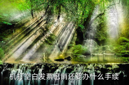 空白發(fā)票繳銷有什么手續(xù)，機(jī)打空白發(fā)票已銷還要辦什么手續(xù)