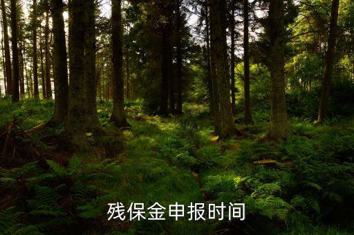 2016殘保金什么時候交，殘保金是一年一交嗎