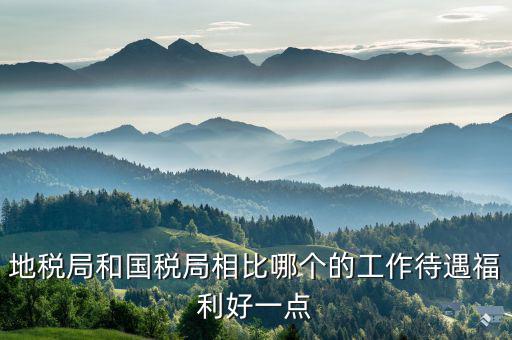 地稅局有什么福利，地稅局和國稅局相比哪個的工作待遇福利好一點