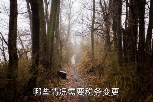 什么情況須變更稅務(wù)，納稅人應(yīng)當(dāng)辦理變更稅務(wù)登記的情形有