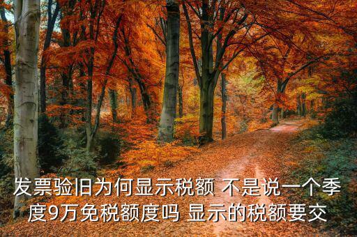 發(fā)票驗(yàn)舊為什么出現(xiàn)納稅人稽核數(shù)，為什么要驗(yàn)舊發(fā)票