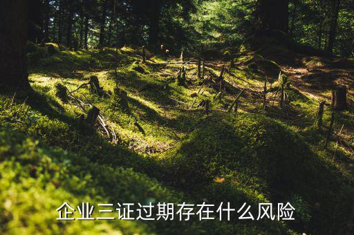 三證過(guò)期存在什么風(fēng)險(xiǎn)，超市工商執(zhí)照年檢供貨商三證過(guò)期夠不夠罰款