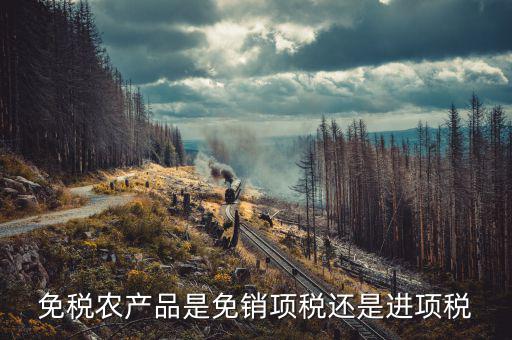 免稅農(nóng)產(chǎn)品是免什么稅，稅法里的免稅農(nóng)產(chǎn)品是免的什么稅