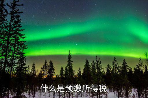 什么是預(yù)繳征收，預(yù)繳稅款是什么意思