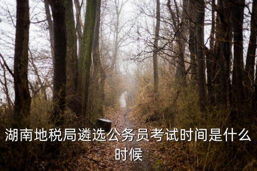 湖南地稅什么時(shí)候上班，湖南地稅系統(tǒng)分配到縣以下基層一線工作有前途嗎