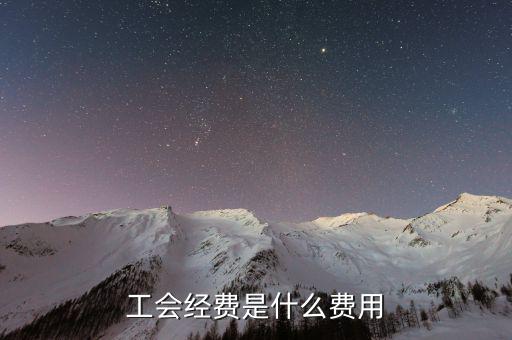 地稅收的工會經費是什么，地稅中的工會費是按什么計算的呀