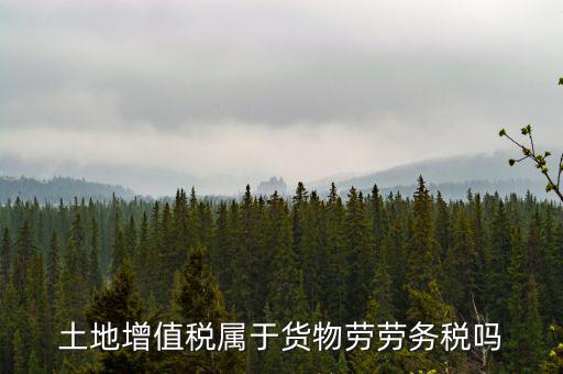 土地增值稅屬于什么稅種，土地增值稅是什么