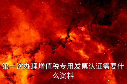 發(fā)票認(rèn)證要帶什么，第一次辦理增值稅專用發(fā)票認(rèn)證需要什么資料