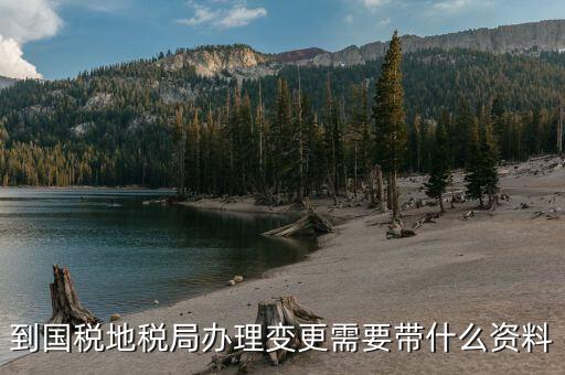 變更地稅需要什么資料，公司地稅變更需要哪些資料
