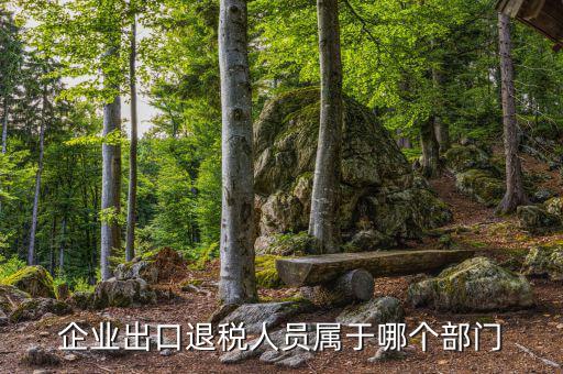 出口退稅是什么部門的，出口退稅屬于哪個政府部門管理