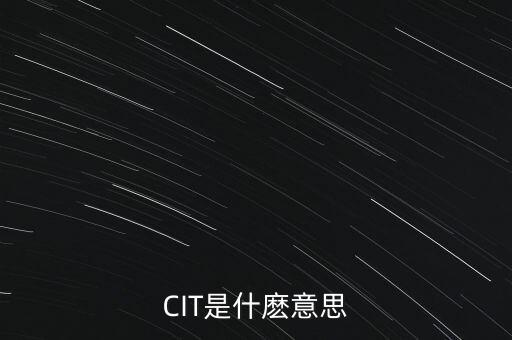 cit是什么稅，附加稅是什么稅
