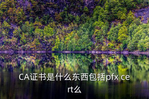 什么叫ca證書(shū)，什么事CA證書(shū)
