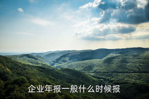 財務(wù)年報什么時候申報，企業(yè)財務(wù)會計報告什么時間出具