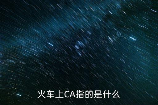 ca序列號(hào)是什么，ca是什么