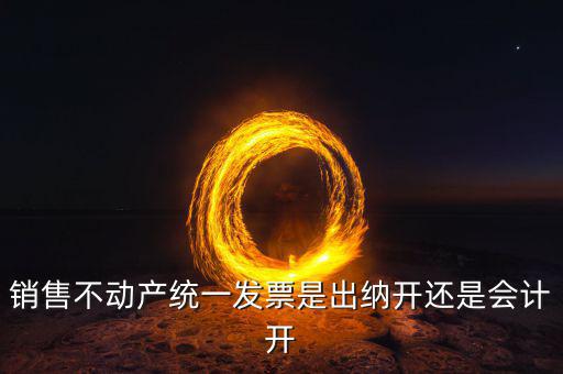 買不動(dòng)產(chǎn)開什么票，銷售不動(dòng)產(chǎn)統(tǒng)一發(fā)票是出納開還是會(huì)計(jì)開