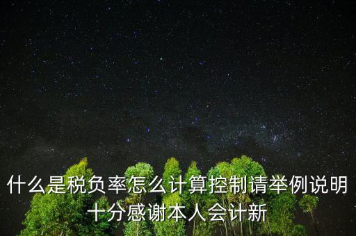 什么叫稅務(wù)控制計算法，企業(yè)所得稅如何控制