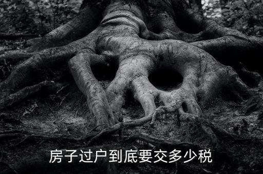 房產(chǎn)過戶要交什么稅，法院判房子過戶需要繳納哪些稅費(fèi)