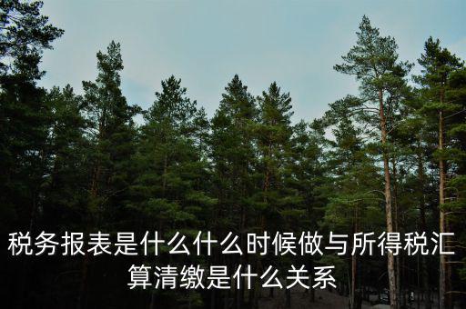 稅務(wù)的一表集成是什么，報稅選擇了一表集成怎么改成正常申報