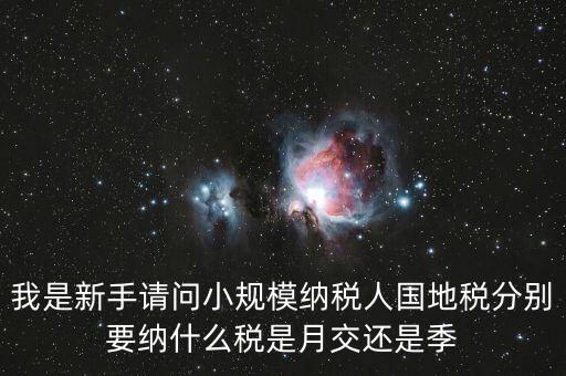 小型納稅人地稅交什么區(qū)別，小規(guī)模納納稅人和一般納稅人的地稅有什么區(qū)別