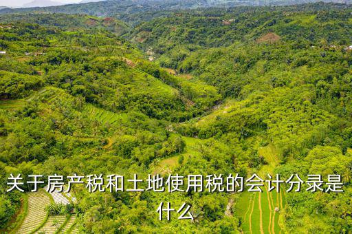 房產(chǎn)稅和土地使用稅計入什么科目，房產(chǎn)稅和土地稅應該用哪個科目核算