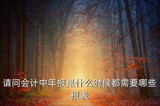 報(bào)稅年報(bào)都準(zhǔn)備什么時(shí)候，年報(bào)需要報(bào)什么表什么時(shí)間報(bào)