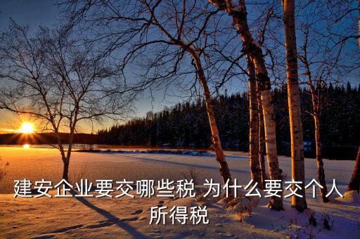 工程為什么要繳納個(gè)稅，去稅務(wù)局開工程發(fā)票時(shí)為什么要交個(gè)人所得稅
