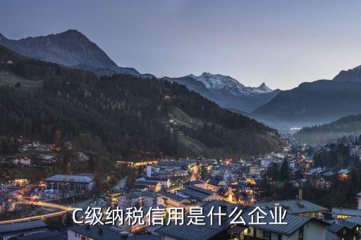 納稅信用c級(jí)是什么意思，平臺(tái)勾選納稅信用c級(jí)可以用了嗎