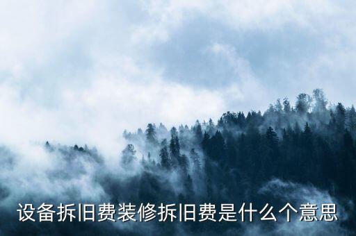 地稅拆舊費(fèi)是什么意思，地稅稅費(fèi)什么意思