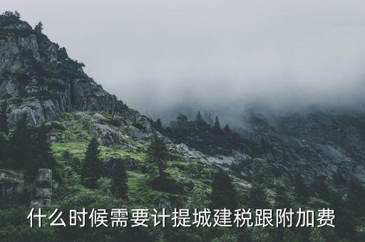 什么時(shí)候需要交附加稅，燃油附加稅什么時(shí)候會(huì)收取