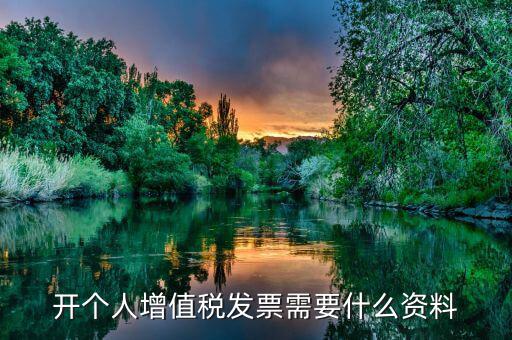 個(gè)人發(fā)票要帶什么資料，個(gè)人購(gòu)物開(kāi)增值稅普通發(fā)票需要什么資料